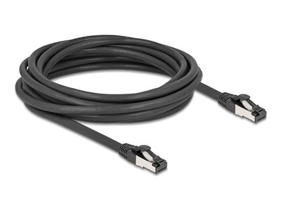 DELOCK RJ45 Netzwerkkabel Cat.8.1 S/FTP 5m-40Gbps schwarz
