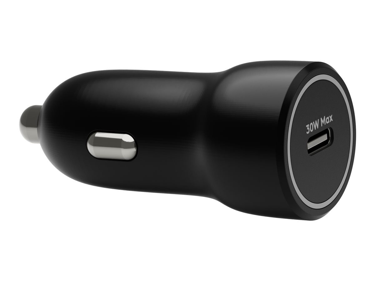 dbramante1928 Sustainable Car Charger USB-C 30W BLK - Enterprise Bulk Packaging