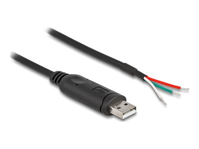 DELOCK Adapterkabel USB 2.0 Typ-A zu seriell RS-485 2m, 63509 (BILD1)