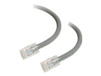 C2G 7ft Cat5e Non-Booted Unshielded (UTP) Ethernet Cable - Cat5e Network Patch Cable - PoE - Gray