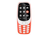 Nokia 3310 Dual SIM 2.4' 16MB Varm rød