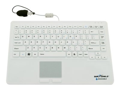 Seal Shield Seal Touch Waterproof Keyboard white