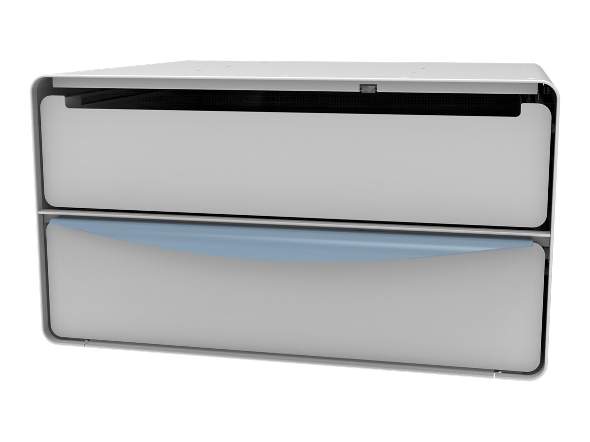 JACO CABINET SYSTEM, DUAL 3IN DRAWER, NON LOCKING TOP DRAWER WITH CABLE ACCESS F