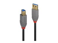 C ble USB 3.2 Type A vers B, 5Gbit/s, Anthra Line, 2m