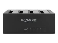 DeLOCK USB Type-C for 4 x SATA HDD / SSD HDD dockingstation