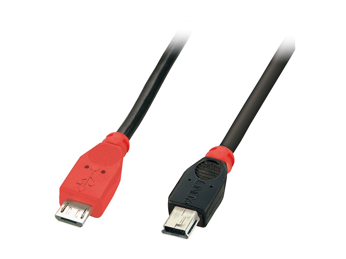 LINDY USB 2.0 Cable Type Micro-B/Mini
