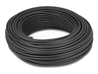 DeLOCK CAT 6a U/FTP 50m Bulkkabel Sort