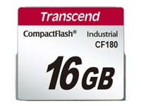 Transcend CF180I - Flash memory card - 8 GB - CompactFlash