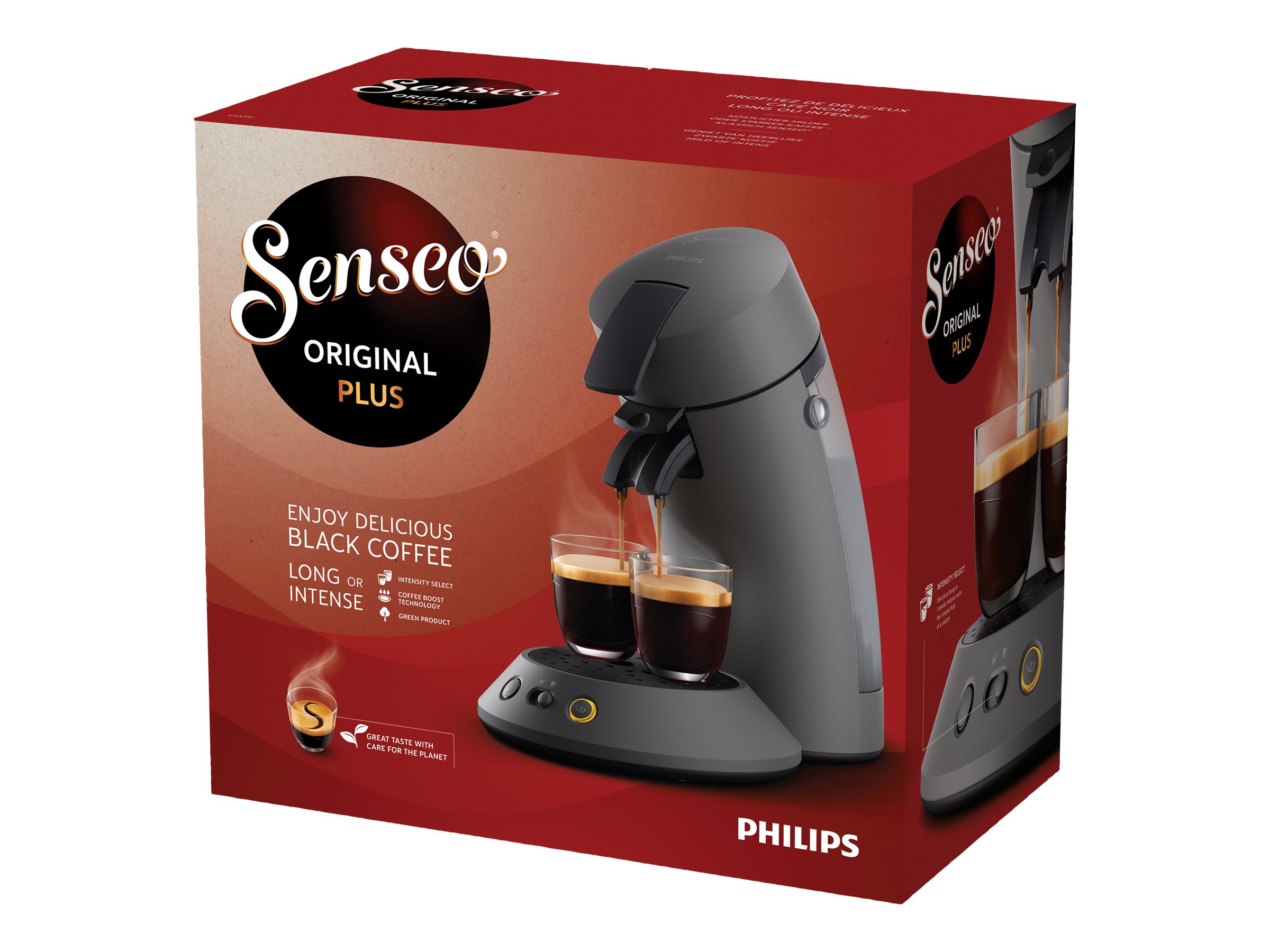 Philips Senseo Original Plus CSA210 Kaffemaskine Kashmirgrå | Stort ...