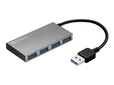 SANDBERG USB 3. Pocket Hub 4 ports - 133-88