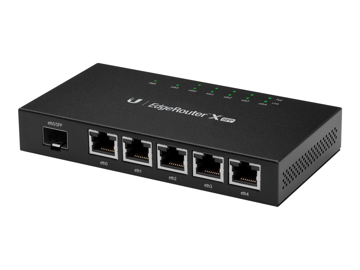 Ubiquiti EdgeRouter X SFP - směrovač - desktop