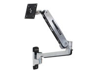 Ergotron LX - Kit de montage (bras position assise-debout, extension, base, adaptateur VESA) - pour Écran LCD - capacité 3,2 