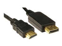 Cables Direct adapter cable - DisplayPort / HDMI - 3 m