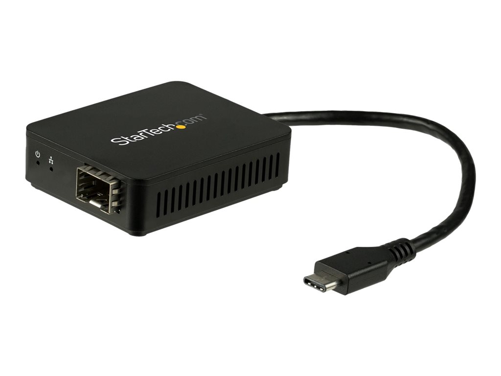 Startech Adaptateur réseau USB-C vers fibre optique Gigabit Ethernet avec SFP ouvert