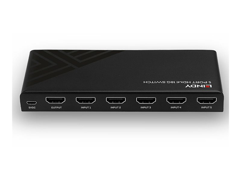 Switch HDMI 5 ports, 18G