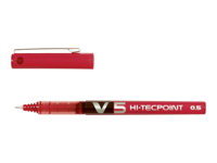 Pilot Hi-Tecpoint V5 Rollerball-pen Rød