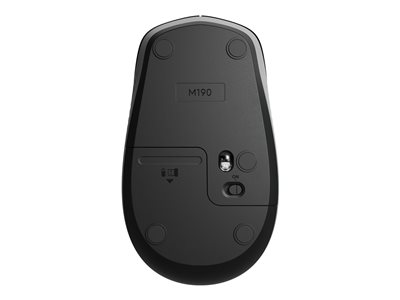 LOGI M190 wireless mouse Mid Grey - 910-005906