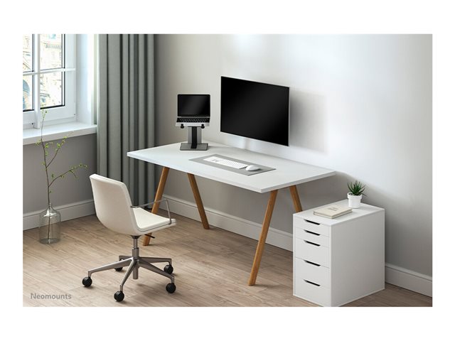 NOTEBOOK DESK STAND ERGONOMIC PORTABLE ADJUSTABLE – Neomounts Select