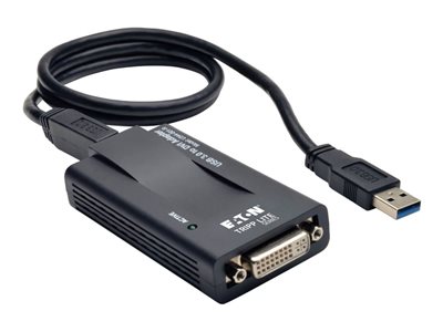 Eaton Tripp Lite Series USB 3.0 to VGA DVI Adapter SuperSpeed 512MB SDRAM 2048x1152 1080p