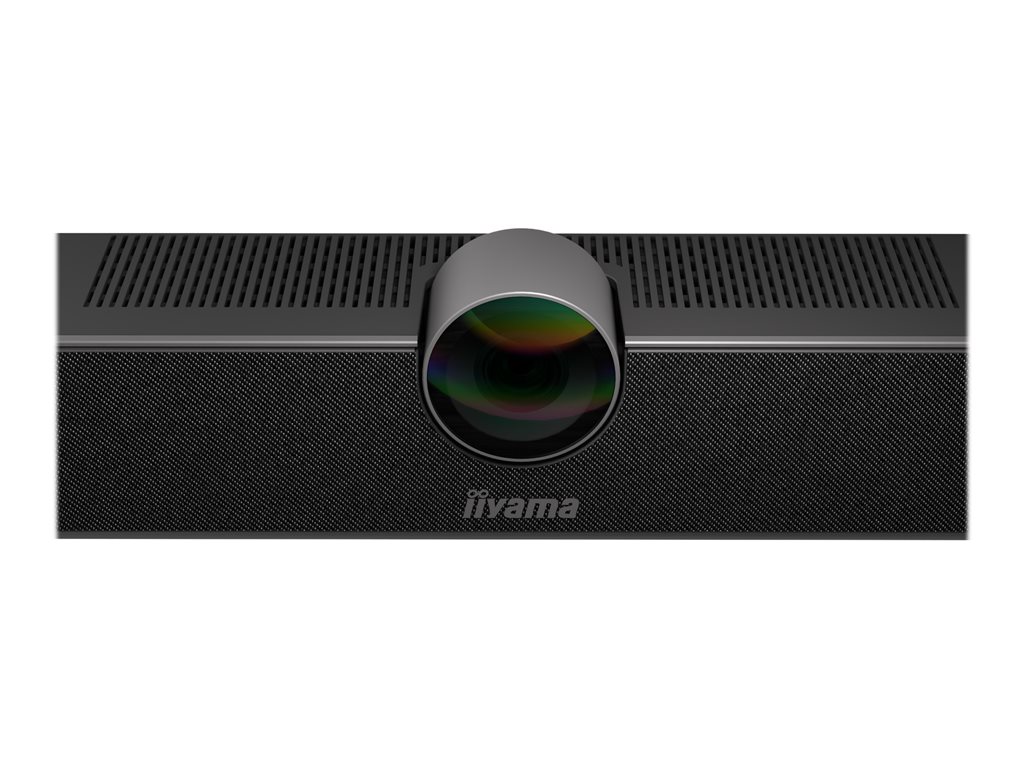 iiyama UC CAM120ULB - Konferenzkamera - Schwenken/Zoom - Farbe - 12 MP - Audio
