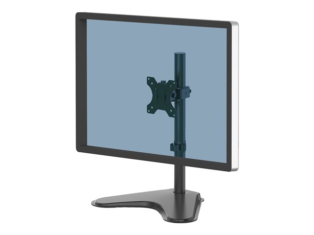 Fellowes Professional Series Single Freestanding Monitor Arm kit de montage - pour moniteur - noir