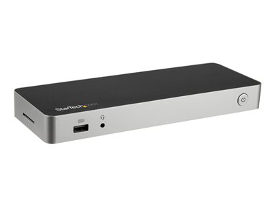 StarTech.com USB-C Triple Monitor Docking Station - HDMI/DP Triple 4k –