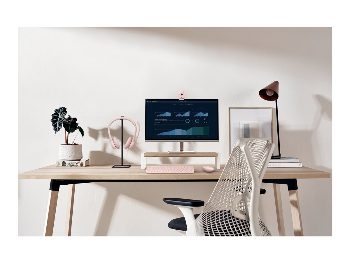 Logitech H390 - Náhlavní souprava - kabelové - USB-A - růžová KRn – foto 10