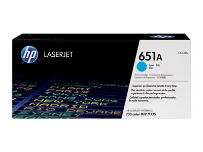 HP Toner 651A Cyan HV