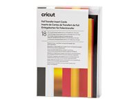 Cricut Royal Flush Sampler Folietransfe-indstikskort Rød Guld