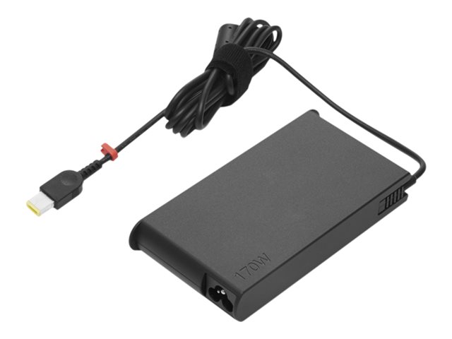 Image of Lenovo ThinkPad 170W Slim AC Adapter (Slim-tip) - power adapter - 170 Watt