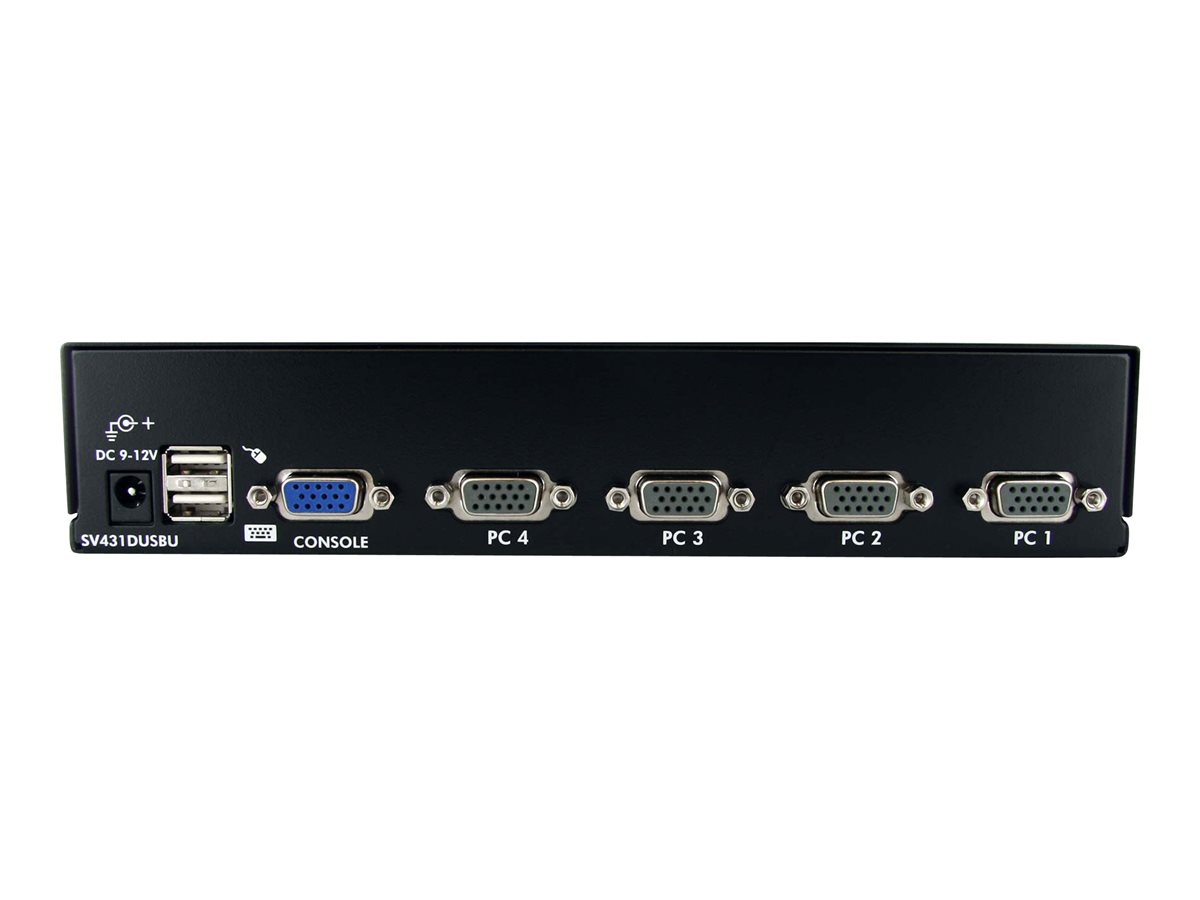 4 Port 1U Rackmount USB KVM Switch – foto 2