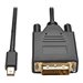 Eaton Tripp Lite Series Mini DisplayPort 1.2 to DVI Active Adapter Cable (M/M), 1080p, 3 ft. (0.9 m)