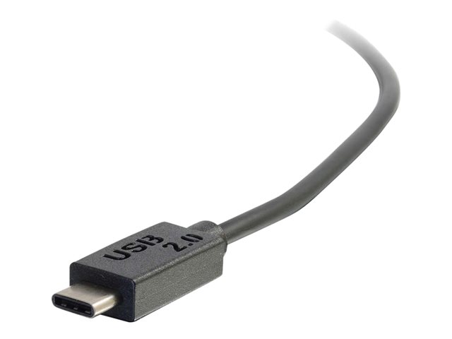 C2G 1m USB 2.0 USB Type C to USB A Cable M/M - USB C Cable Black - USB kabel typ C - USB do 24 pin USB-C - 1 m – foto 7