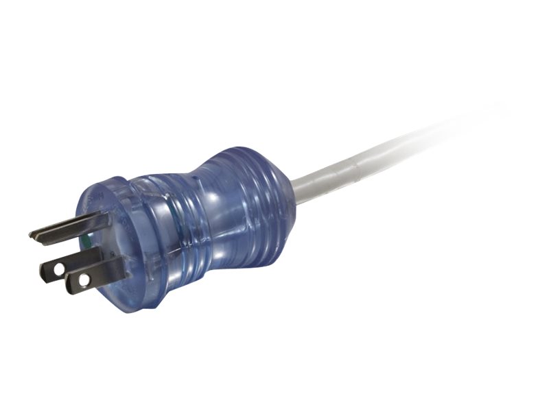 C2G 15ft 16 AWG Hospital Grade Power Cord (NEMA 5-15P to IEC320C13R)