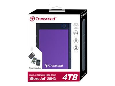 Transcend StoreJet 25M3C 4 To USB-C - Disque dur externe 2,5
