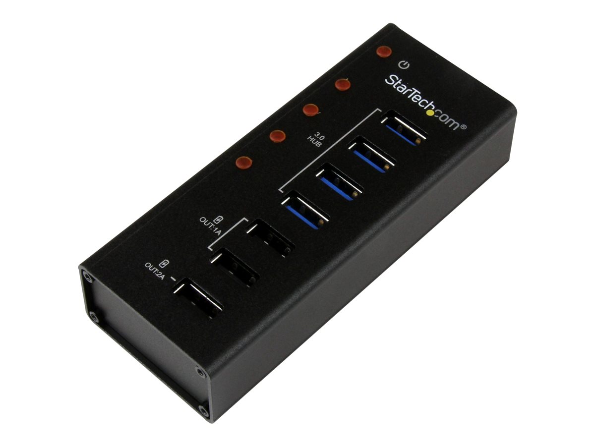 4 Port USB 3.0 Hub plus 3 Charging Ports
