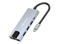 Qoltec USB-C Dockingstation