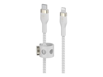 Braided USB-C to USB-A Cable (2m / 6.6ft, White) | Belkin | Belkin US