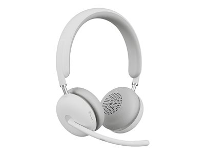 Logitech Zone Wireless 2 Premium Noise Canceling Headset, Certified for Microsoft Teams, Off-white