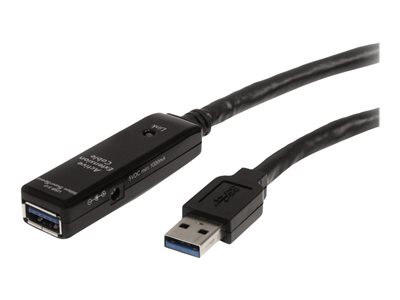 StarTech.com 3m USB 3.0 Active Extension Cable - M/F - 3m USB 3.0 Extension Cable - USB 3.0 repeater Cable (USB3AAEXT3M)