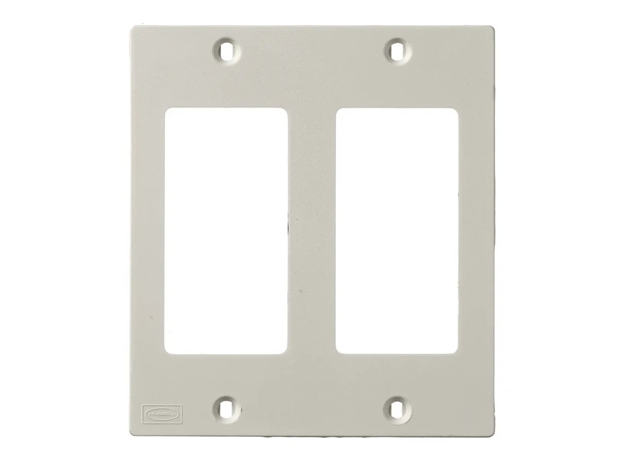 Hubbell KP Series - Cable raceway interface box plate