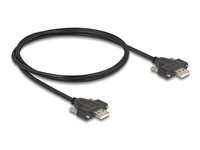 DeLOCK USB 2.0 USB-kabel 1m Sort