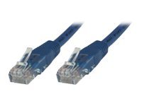 MicroConnect CAT 6 Ikke afskærmet parsnoet (UTP) 50cm Netværkskabel Blå