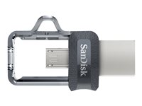 SanDisk Ultra Dual M3.0 - USB flash drive - 256 GB