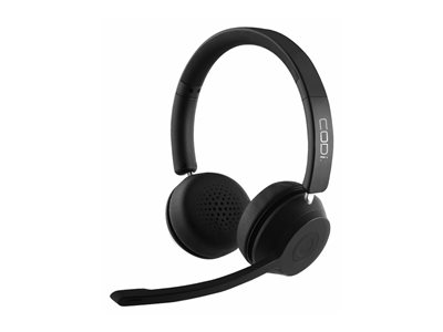 DUAL EAR BLUETOOTH HEADSETWITH INTEGRATED ENC MICROPHONE