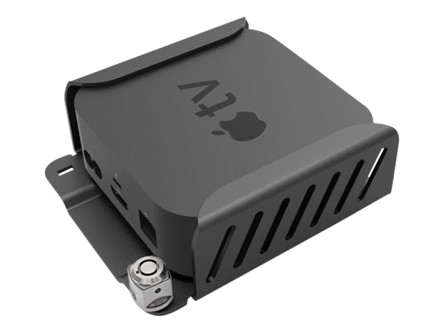 Image of Compulocks Apple TV Security Mount (4th, 4k 1-2nd Gen) (2018-2021) mounting kit - for mediabox - jet black