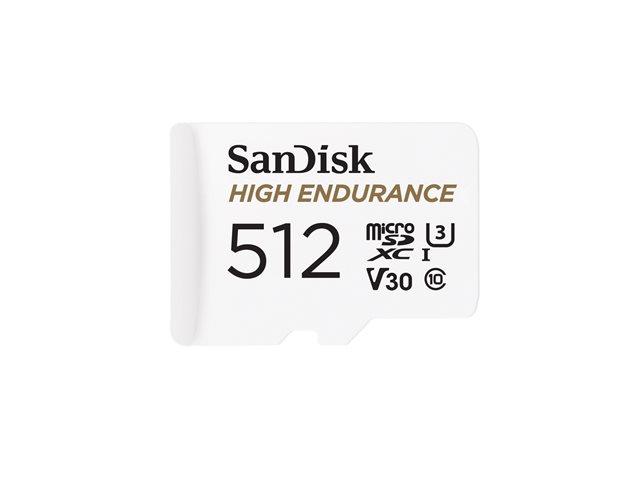 SANDISK High Endurance microSDXC 512GB SDSQQNR-512G-GN6IA