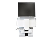 Ergotron StyleView mounting kit - for LCD display / keyboard / mouse - patient room - white