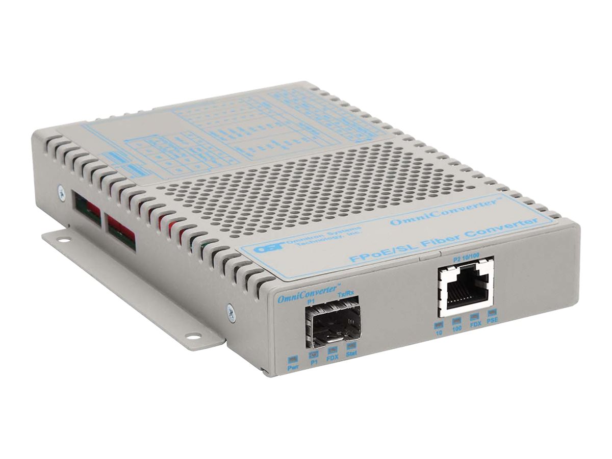 Omnitron OmniConverter FPoE/SL