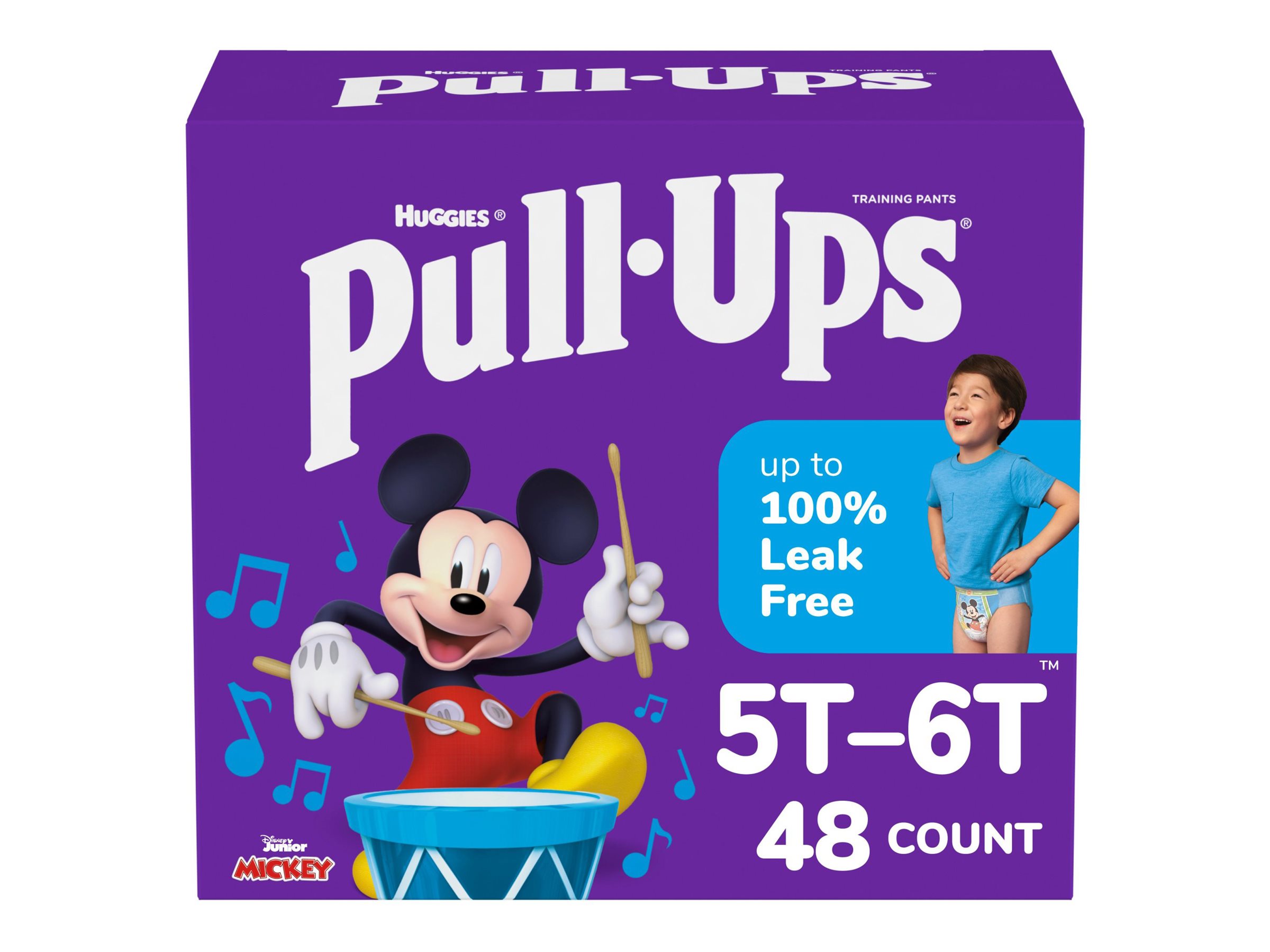 Huggies Pull-Ups Training Pants - Disney Junior Mickey Mouse - 5T-6T - 48  Count
